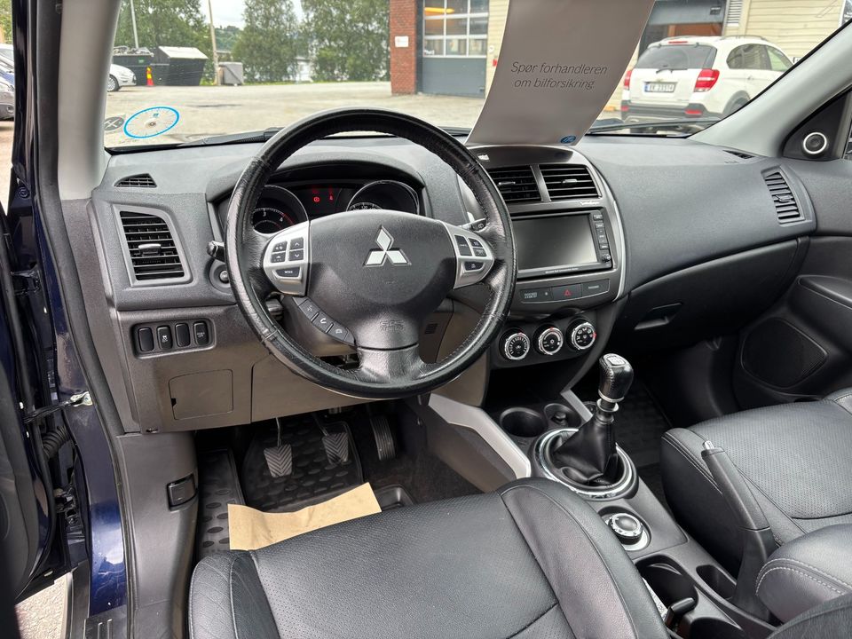 Mitsubishi ASX 1.8-116 D 4WD Cuir, toit vitré Eu ok 07/2026